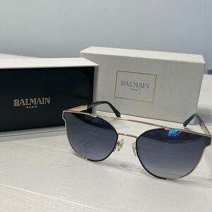 Balmain BL2522B-02 Women’s Sunglasses black and gold